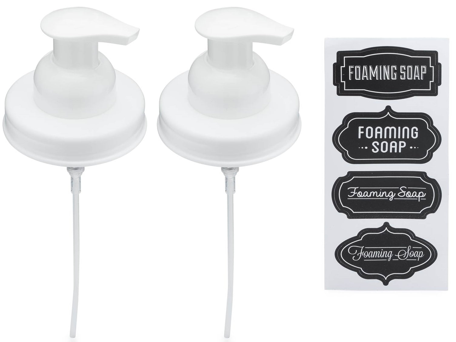 Jarmazing Products Mason Jar Foaming Soap Dispenser Lids Includes