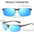 thumbnail image 3 of Gafas de Sol DUCO DC8277 de Fibra de Carbono Polarizadas para Hombre, 3 of 5