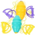 thumbnail image 2 of CIMAXIC Rallying Balls 2pcs Double Rallying Balls Interactive Balls Toy Cooperative Hand Draw Puller,7.09"X3.94"X3.94", 2 of 5