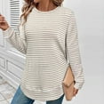 thumbnail image 6 of Ailaofu Women's Oversized Sweaters Fall 2025 Fashion Winter Clothes Long Sleeve Knit Sweater Pullover Jumper Tops, 6 of 6