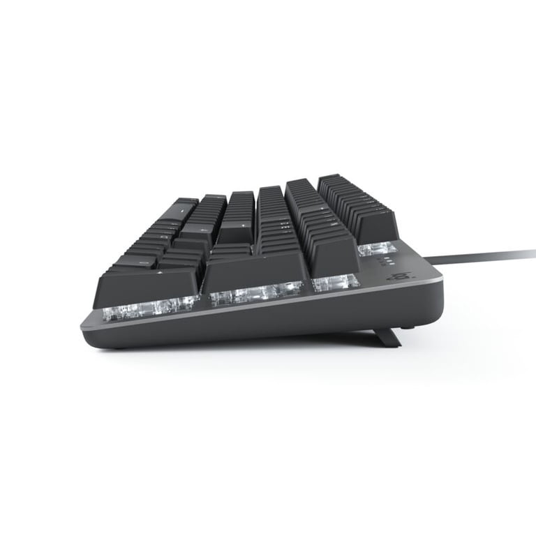 Logitech, Mechanical Illuminated Keyboard, Gray, Full Size