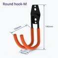 thumbnail image 2 of Garage Hook Heavy Duty Tool Hangers Wall Mount Garage Organizer Rack Hook Holder for Bicycles Ladder Hose Skateboard, 2 of 10