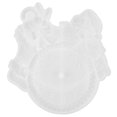 thumbnail image 1 of Silicone Clock Mold Clock DIY Mold Flexible Clock Mold Santa Claus Clock Making Mold Reusable Mold, 1 of 8