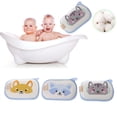 thumbnail image 6 of ESTONE Newborn Baby Bath Brushes Infant Shower Sponge Cotton Rubbing Body Wash Towel, 6 of 8