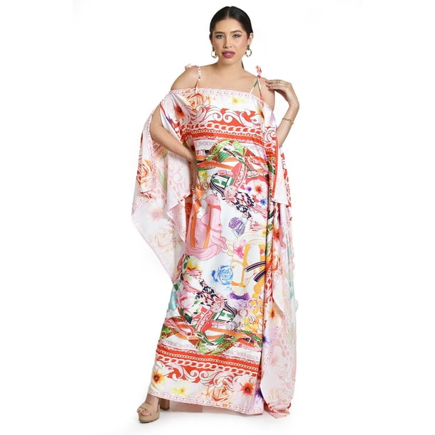 Maxi vestido estampado Roman Fashion /Juvenil, 53219 (Multicolor) multicolor G