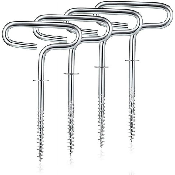 Ice Fishing Shelter Anchor Outdoor Camping Tent Threaded Tent Peg