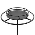 thumbnail image 5 of 360° Rotatable Round Garment Rack,Height Adjustable Clothing Display Shelf,Commercial Floor Standing Clothes Hanging Rack for Retail Boutiques,Black, 5 of 7