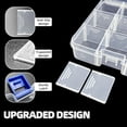 thumbnail image 4 of Plastic Organizer Container Storage Box Adjustable Divider Removable Grid Compartment for Jewelry Beads Earring Tool Fishing Hook Small Accessories( grids X ), 4 of 7