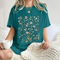 thumbnail image 2 of Young adult fashion Blouses for Women Dressy Casual, Summer Clothes Outfits Women Over 50 Blouses for Women Fashion 2025 Summer Womens T Shirts Loose Fit Graphic, 2 of 6