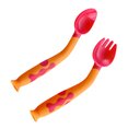 thumbnail image 4 of 1 Set Baby Spoon Fork Feeding Tableware Baby Assistant Food Spoon and Fork Set, 4 of 8
