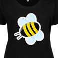 thumbnail image 4 of Inktastic Bumble Bee Women's Plus Size T-Shirt, 4 of 5