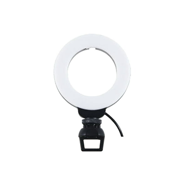 4inch Ring Light Studio Makeup Desktop LED Lamp USB Powered Adjustable 3 Modes