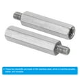 thumbnail image 4 of Uxcell M3x20mm+4mm Male-Female Hex Standoff Screws, Stainless Steel PCB Standoffs for Motherboards, 20 Pack, 4 of 4