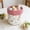 Multicolor, variant on QuanTara Red White Checkered Easter Basket with Bunny Ears, Portable Foldable Storage Bucket for Easter Egg Hunt, Picnic, Home Decor (15.75x9.84in)
