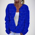 thumbnail image 1 of Puntoco Blusa Estampada De Moda Para Mujer, Blusa De Manga Larga, Sudadera Con Bolsillos Y Capucha, 1 of 5