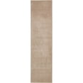 thumbnail image 1 of Unique Loom Studio Solid Shag Urban Modern Rug 2' 7 x 10' Runner Taupe, 1 of 1