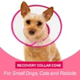 thumbnail image 3 of 1APet Cone, Adjustable Lightweight Elizabethan Collar for Puppies, Small Dogs, Cats, Kittens and Rabbits（S）, 3 of 3