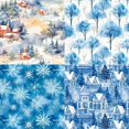 thumbnail image 2 of ZOUSSIQI 24 Sheets 6'' x 6'' Christmas Scrapbook Paper One Sided Cardstock Decorative Paper for DIY Photo Album Card Making (R2444) CA919-15015, 2 of 4