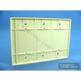 thumbnail image 3 of Leviton 86033 Ivory Three Gang Blank Wall Plate, 3 of 4