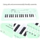 thumbnail image 4 of BF‑3738 Musical Keyboard Electric Piano with 37 Keys for Begginers Education InstrumentGreen, 4 of 4