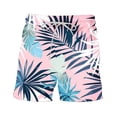 thumbnail image 5 of JUUYY Men's Fashion 3D Hawaiian Print Shorts Drawstring Elastic Waist Pockets Short Pants Summer Casual Loose Comfortable Holiday Beach Plus Size Shorts Multicolor XXXXL, 5 of 5