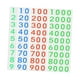 thumbnail image 3 of Tarjetas numéricas Montessori, material didáctico para contar números matemáticos, materiales educativos de matemáticas del 1 al 9000 para el jardín, 3 of 8