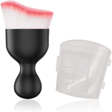 Car Interior Detailing Brush, Car Cleaning Brush Dust Collectors, Soft Bristles Detailing Brush Dusting Tool for Air Conditioner Vents, Auto Dashboard, Leather, Computer (White Pink)