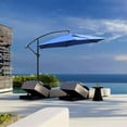 thumbnail image 3 of Abble 10 ft. Cantilever Umbrella Navy, 3 of 4