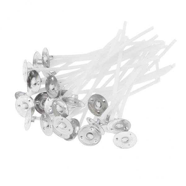 2x Base de Natural Pre-encerado de Mecha de 100x para La de Decoración de Navidad perfecl mechas para velas