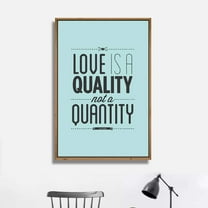 IDEA4WALL Framed Canvas Wall Art for Living Room, Bedroom Quotes Canvas Prints for Modern Home Decoration Ready to Hang