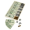 thumbnail image 5 of Melissa & Doug Play Money Set - Educational Toy With Paper Bills and Plastic Coins (50 of Each Denomination) and Wooden Cash Drawer for Storage, 5 of 10