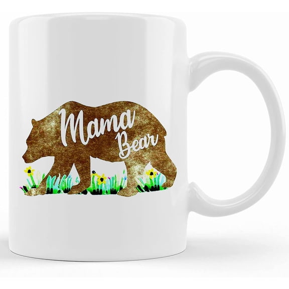 Mama Bear Mug, Mama Bear, Mom Mug, Best Mom Mug, Mom Gift, Mother’s Day Gift, Gift For Mom, Mom Birthday Gift, Mom Gifts, New Mom Gift, Ceramic Novelty Coffee Mug, Tea Cup, Gift Present
