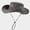 Grey, variant on HNMKIU Western Cowboy Style Bucket Hat for Outdoor Camping Hiking Fishing Sun Men Women Summer Spring Beige,One Size