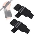 thumbnail image 2 of Deporte levantamiento de pesas Pull-up Correa gimnasio entrenamiento de potencia muñequeras de levantamiento de pesas cinturón WrapBlack, 2 of 8