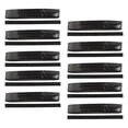 thumbnail image 3 of 10x Cinta de agarre de raqueta, Práctico Durable Reemplazo Antideslizante Tenis transpirable Negro Sharpla Cintas de agarre de raqueta, 3 of 8