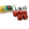 Koplow Games Ladybug Dice Game 5 Dice Set with Travel Tube and Instructions #15090