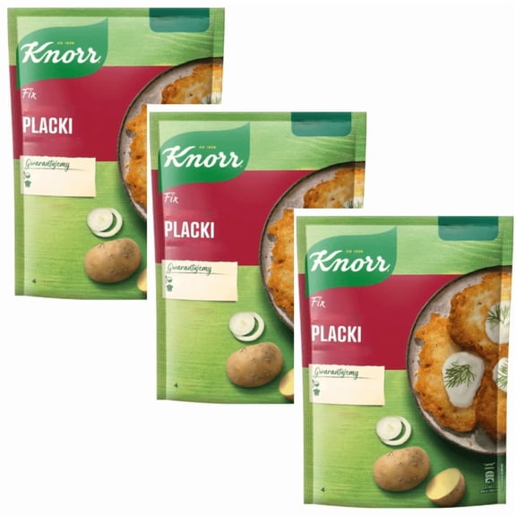Knorr potato pancakes mix- Placki ziemniaczane - Pack of 3 - Made in Poland