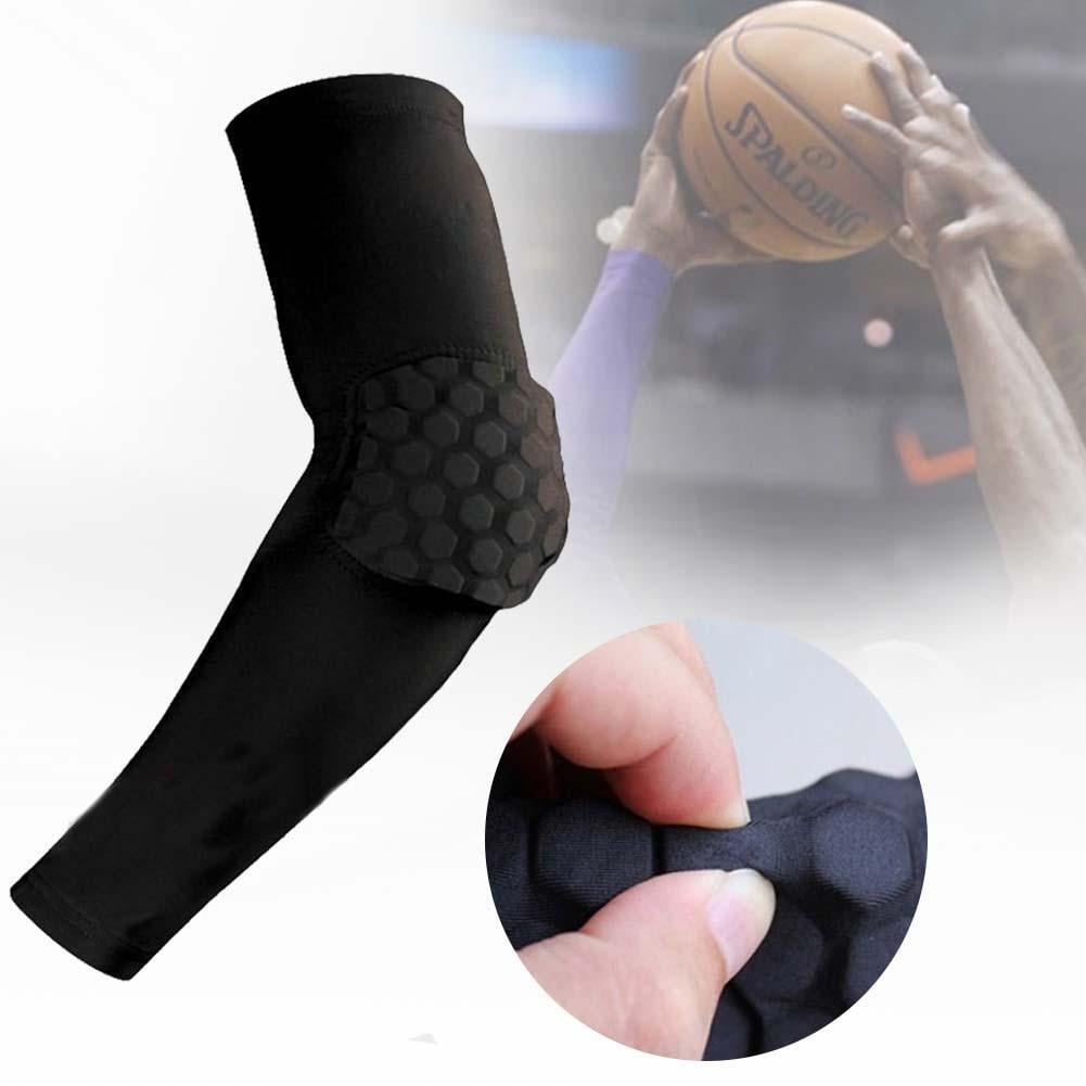 Antislip Long Arm Elbow Skin Sleeve Basketball Cycling Crashproof Protector Gear 