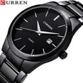 thumbnail image 2 of Curren Luxury Classic Fashion Business Men Watches Display Date Quartz-watch Male Wristwatch Full Steel Clock Relogio Masculino - Quartz Wristwatches, 2 of 6