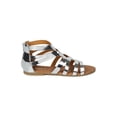 thumbnail image 2 of New Women Open Toe Strappy Flat Gladiator Sandal - 17996 By Yoki Collection, 2 of 6
