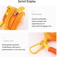 thumbnail image 5 of Doll display canvas bag with keychain, portable figure transparent storage bag suitable for storing lipstick, Badge Wallet, 5 of 9