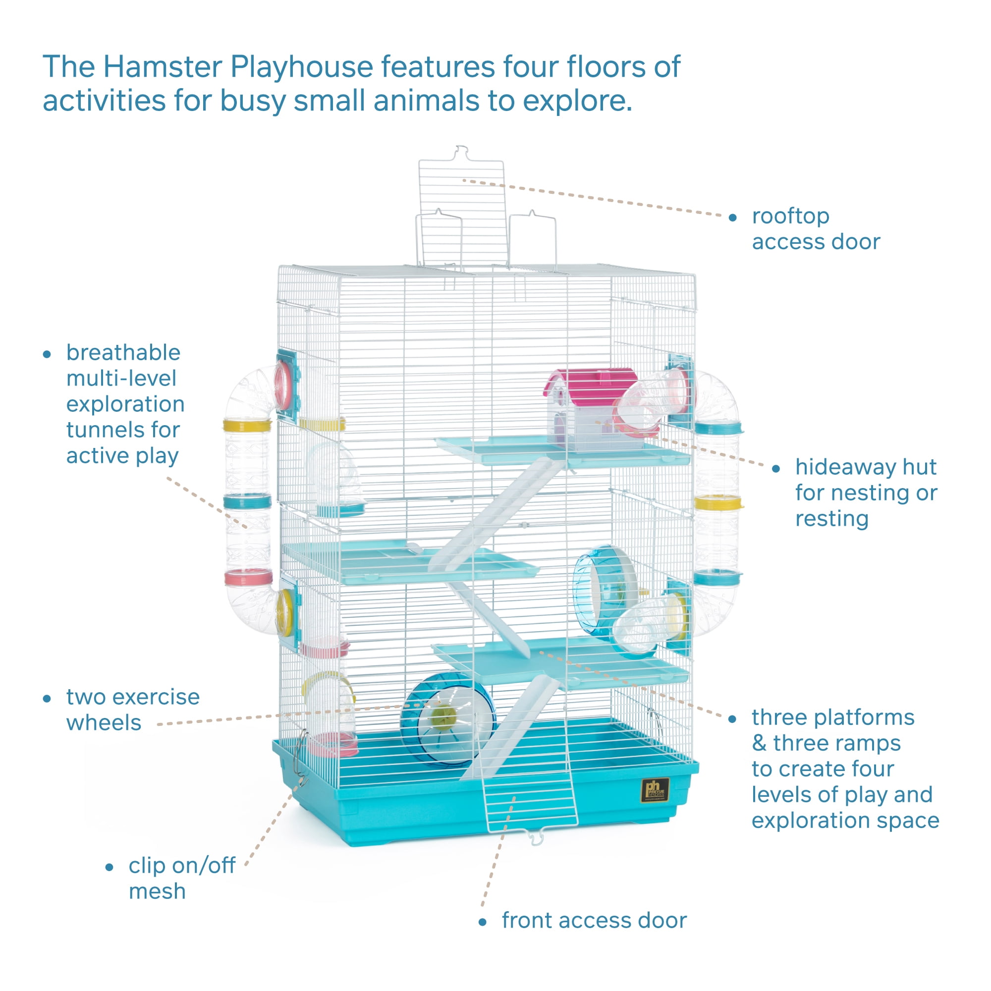 Prevue Pet Products Hamster Playhouse 2006