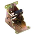 thumbnail image 1 of Bisagra de bloqueo automático, soporte plegable, estructura robusta, bloqueo de fácil instalación, soporte de extensión, bisagra de pata de mesa para Freno doble dorado, 1 of 8