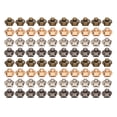 thumbnail image 2 of Metal Rivets Studs,80 Pcs Round Head Pull Ring Rivets Studs Screwback Round Head Rivet Ultra Responsive, 2 of 14