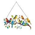 thumbnail image 2 of PLPPYFS Hummingbird Acrylic Stained Glass Window Hanging, Birds On Branch Stained Hanging Decor, Bird Series Art Ornaments Pendant Hanging for Windows or Doors Home Decorations, Gifts for Bird Lovers, 2 of 8