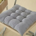 thumbnail image 2 of hoksml 17.7x17.7 Inch Soft Non-Slip Dining Kitchen Square Chair Cushion Seat Pads Removable Cover On Garden, 2 of 11
