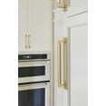 thumbnail image 2 of Amerock Medora 7-9/16 inch (192mm) Center-to-Center Rectangle Champagne Bronze Cabinet Pull Backplate, 2 of 6