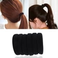thumbnail image 4 of 20 Pcs Élastiques à Cheveux Extensibles Simples Polyvalents, Serre-Têtes, Accessoires de Corde à Cheveux, 4 of 8