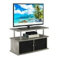 thumbnail image 3 of Convenience Concepts Designs2Go TV Stand w/ Storage Cabinets and Shelf for TVs up to 40", Faux Birch, 3 of 4