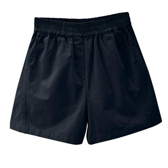 Y2K Retro Sweat Shorts High Waist Chino Shorts Comfy Stretch Twill Shorts for Women